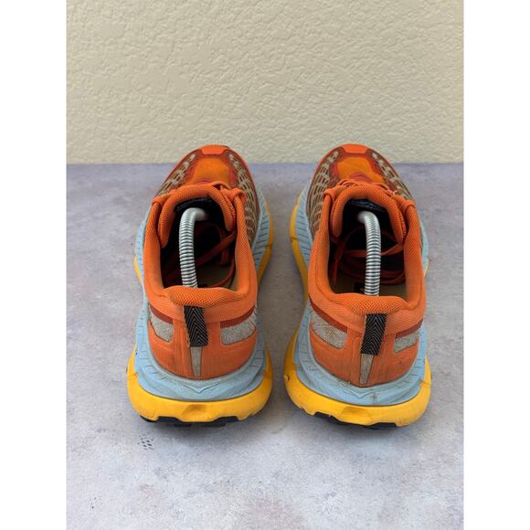 Hoka One One Mens Mafate Speed 4 1129930 Orange Running Shoes Sneakers Sz 9 Read - Picture 5 of 13